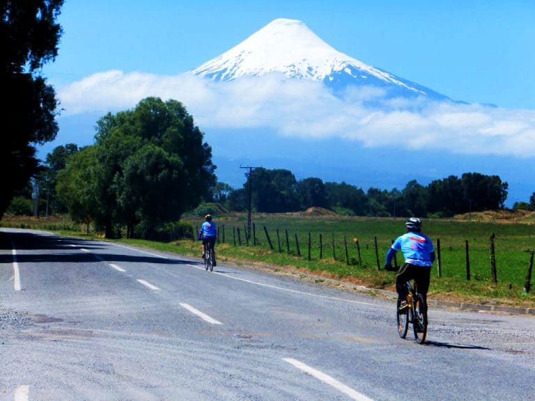Road Cycling Chile Volcanoes