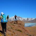 Volcano Ascends at Atacama Desert